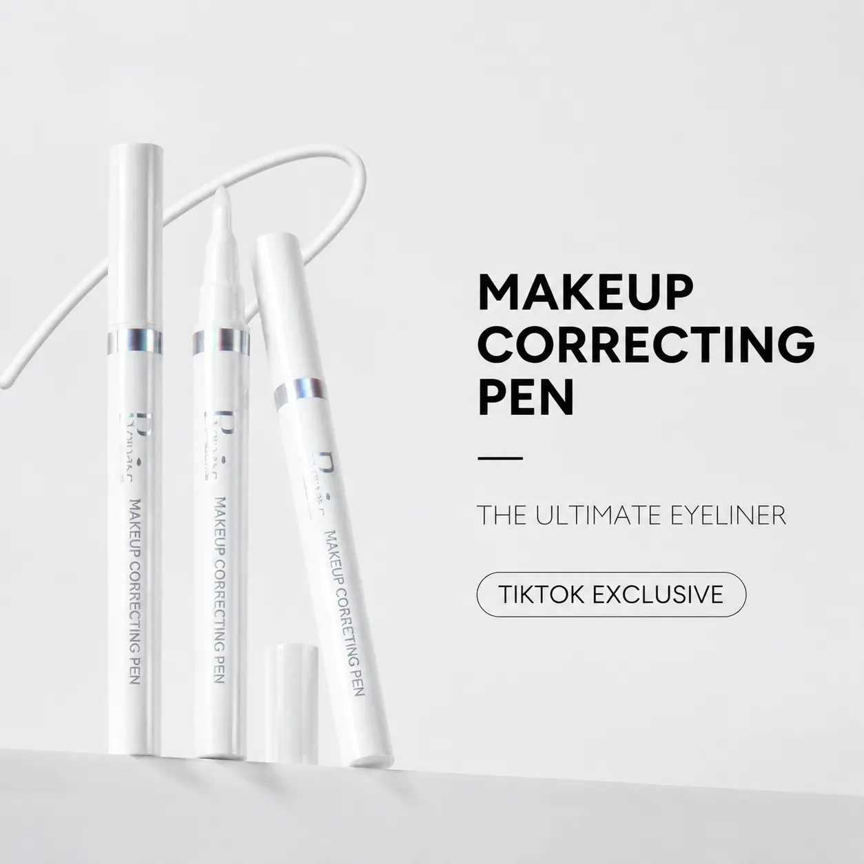 Makeup Remover Correcting Pen - Portable Eye Makeup Remover Tool for Instant Quick Touch-Up, Removes Waterproof Eyeliner, Lipstick, Mascara Smudges, No Harsh Chemicals