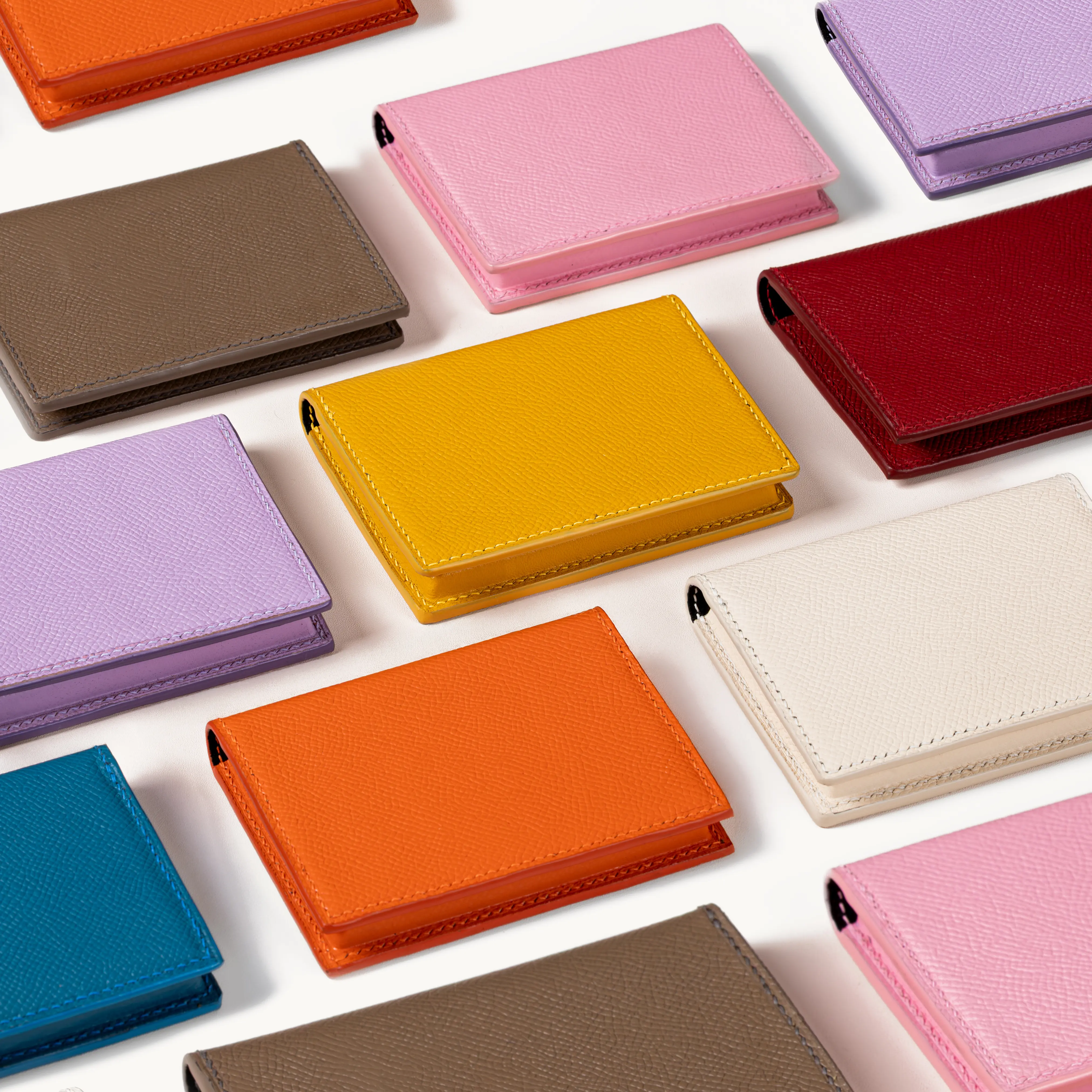 Personalized Leather Business Card Holder by KSL Made, Custom Engraved Name, Corporate Gift, Gift for Her