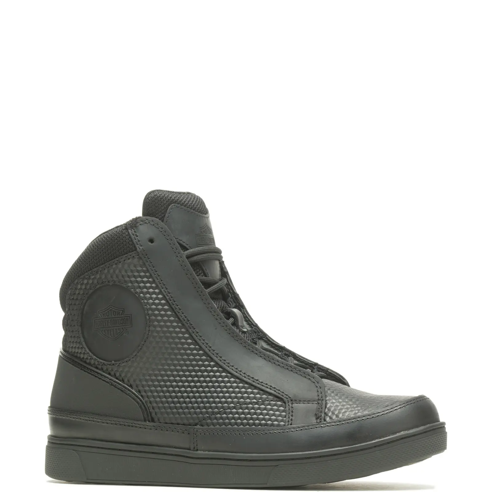 Harley-Davidson Vardon Carbon DE D96262 Mens Black Lifestyle Sneakers Shoes