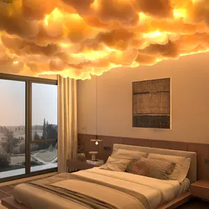 5m Smart Cloud Light - Dimmable Lightning Colors, Remote Control, Dynamic Home Ambiance Creator with Adjustable Brightness