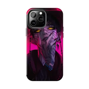 Sukuna Demon Hunters Anime Case for iPhone 17-7 Pro Max Plus & Samsung Galaxy S25-S21 Ultra Plus - Ryomen Cursed King Aesthetic Phone Cover unisex
