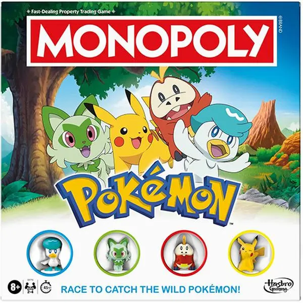 Hasbro Gaming - POKEMON MONOPOLY [Ages 8 and Up | 2 to 4 Players]
