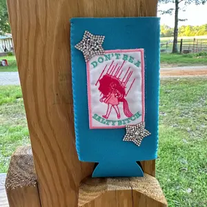 Custom Slim Can Koozie - Salty Design for Beverages - Drinkware