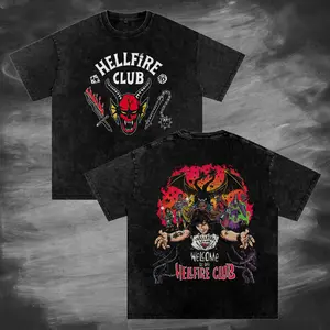 D&D Eddie Munson Hellfire Club Double Sided Shirt, Graphic Tee, Sweater and Hoodie for Fans