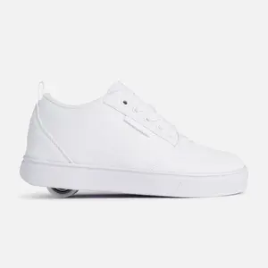 Heelys Shoes Pro 20 - Lace Up Sneaker Trainer, White Casual Trainers for Kids and Adults