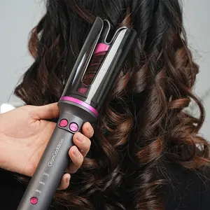 【Black Friday Deal】Automatic Curling Iron - 1 Piece Electric Rotating Hair Curler With Anti-Tangle & Anti-Scald Design, Portable Heated Hair Curling Roller For Women, Mother's Day, Birthday And Christmas Gifts