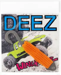 DEEZ Winch-EEZ: High-Performance Winch Dampener for RC Cars & Vehicles, RC Winch Absorber for Crawlers, Improve Climbing & Control, Multiple Colors Available (Orange)