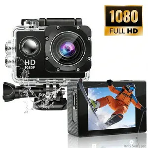 1080 Action Camera,98FT Waterproof Underwater Camera,140° Wide Angle,POV Camera,Sport Cameras with Accessories Kit