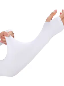 Unisex Arm Sleeves, Multiple Colors Mixed, Large Size, Warm UV Protection, Suitable for Various Sports Activities, Protective Sleeve