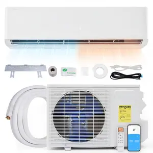 [SHIPS IN 2 BOXES] [MothersDayGift] VanAcc 12000 BTU-36,000BTU Mini Split Air Conditioner, Cools up to 750-2500 Sq. Ft, Heat Pump, Inverter Ductless AC, Energy-Efficient with Self-Cleaning, Power Cord and Screws NOT Included