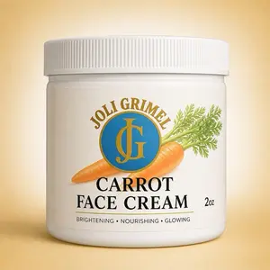 JG Skin Brightening face Cream carrot turmeric papaya Lemon Carrot & Citrus for Radiant Glow Natural Ingredients