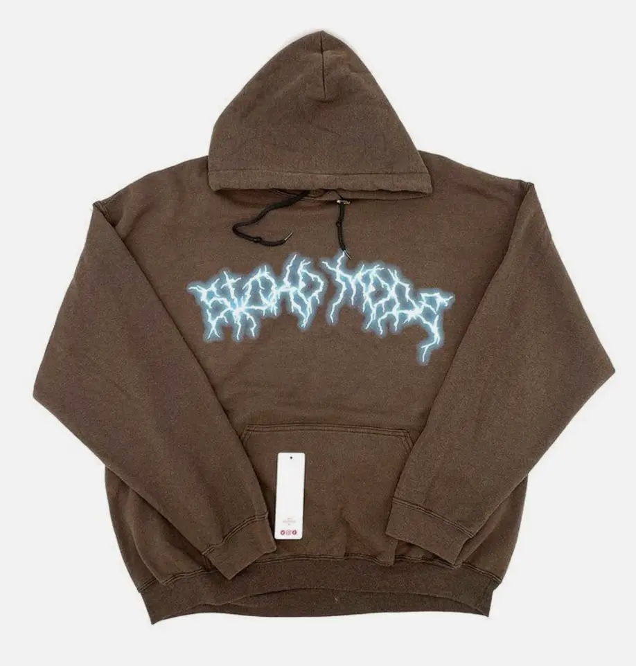 Travis Scott Sicko Mode Hoodie Mens Brown Size Medium