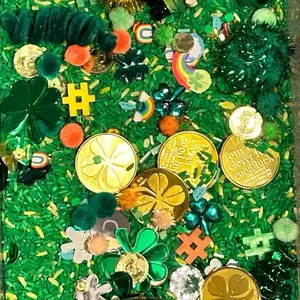 St. Patrick’s Day Sensory Play Pack - Sensory Bin Filler