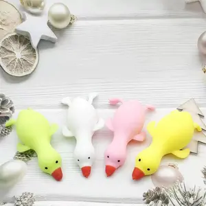 Cute Kawaii Duck Squeeze Toy Stretchy Stress Relief Toys for Adults Kids Anxiety Management, Cute Animal Party Gift