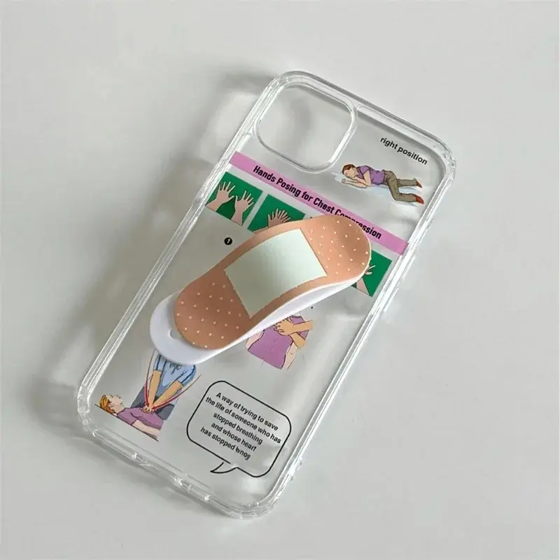 1pcs Creative U-Shaped Slide-Out Phone Stand with Horizontal Back Clip Holder, Sticky Extension Grip Handle for Easy Viewing & Use, Universal Smartphone Holder, Stable Phone Holders, Phone Holder Design, Mobile Phone Holder, Cell Phone Mount