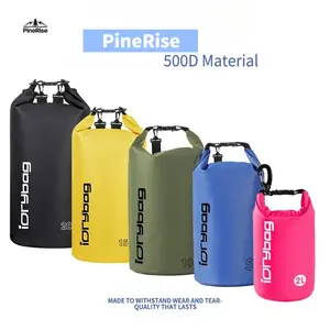Waterproof Dry Bag Backpack For Men Women Floating Dry Sack Multiple Sizes 2L 5L 10L 15L 20L Lightweight Tear Resistant Waterproof Storage Bag Blue Pink Green For Kayaking Boating Canoeing Rafting Hiking Camping Outdoor Water Sports Boater Gear Protection