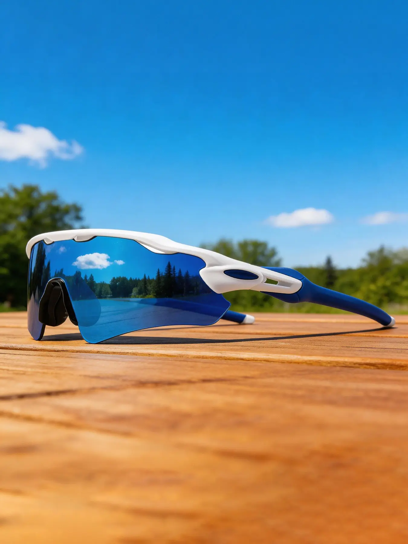 Unisex UV Protection Sunglasses for Running, Baseball, Cycling and Outdoor Sports, Lightweight Comfortable Design, Suitable for Men & Women