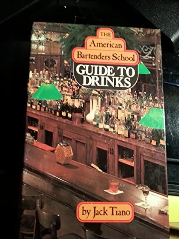 USED-American Bartender's School Guide to Drinks by Jack Tiano (Hardcover)