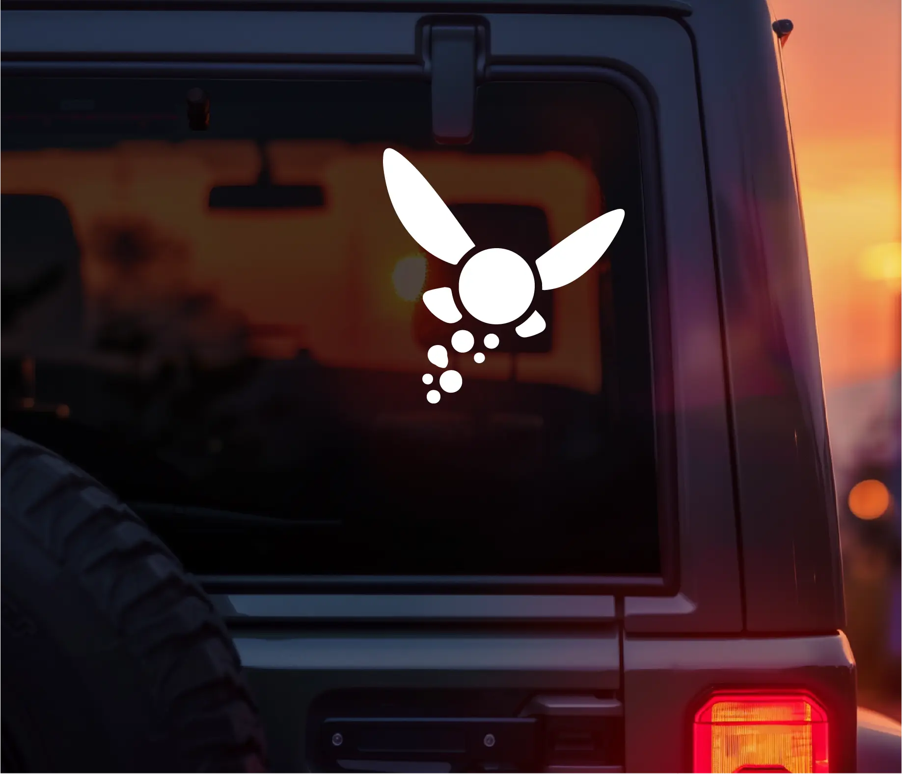 Legend of Zelda Navi Vinyl Car Decal – Hey Listen! Fairy Sticker for Zelda Fans, Gamers, and Nostalgic 90s Kids – Waterproof Vinyl for Cars, Laptops, Water Bottles, and Consoles – Cute Nerdy Gaming Accessory for TikTok Shop and Geek Culture Lovers