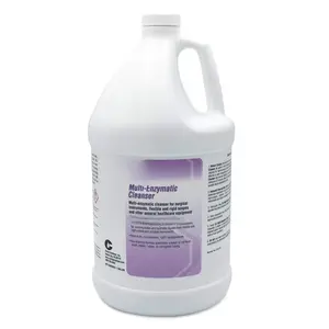 Central Solutions Multi Enzymatic Cleanser - Grade Instrument Cleaner For Presoak And Manual Processing  1 Gal