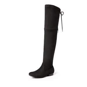Dream Pairs Women's Flat Thigh High Boots