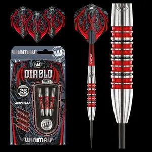 Winmau Diablo Steel Tip Dart Set 26 gram 90% Tungsten alloy