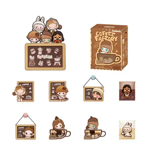 POP MART POP BEAN Coffee Factory Series Refrigerator Magnet, Home Decor Home Supply