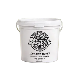 Clover 100% Raw Honey - 1 Gallon Bucket