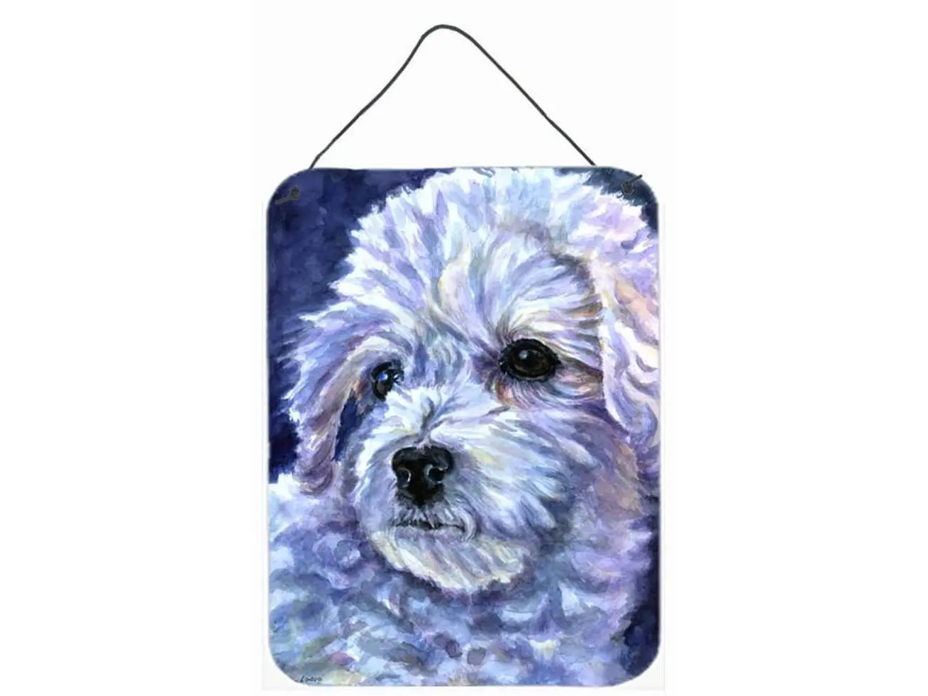 Bichon Frise Wall and Door Hanging Prints