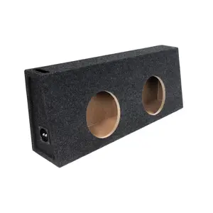 10 in Dual Truck Enclosure Vented Subwoofer Enclosure Precision CNC-Cut, Premium MDF Construction. Proudly USA Made.