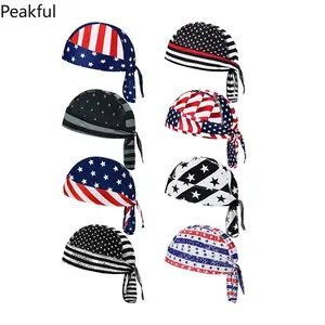 Breathable Sun Protection Cycling Head Wrap, Popular Outdoor Sports Pirate Cap Liner, Multifunctional Quick Dry Riding Headgear, windproof cooling effect & easy wear style, great for long distance biking, field sports, casual outdoor travel