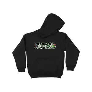 Animal Company Vr Game Hoodie - Funny Cartoon Gorilla Cat Turkey Skeleton Graphic Sweatshirt - Unique Gift For Gamers