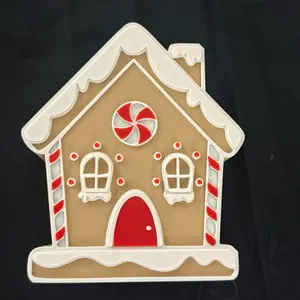 B&B Works 3D Printed Christmas Decor Soap Holders Featuring Bear Mickey Tree & Gingerbread House Designs