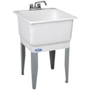 E.L. Mustee & Son Laundry Tub Combo Economy 14CP