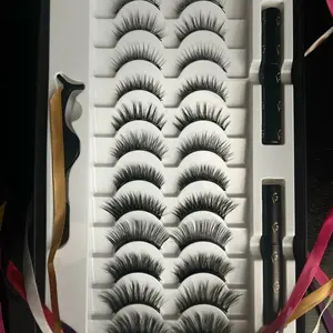 VG Magnetic Lashes Confetti Case- Eyelashes for Stunning Makeup Water Proof Cosmetic