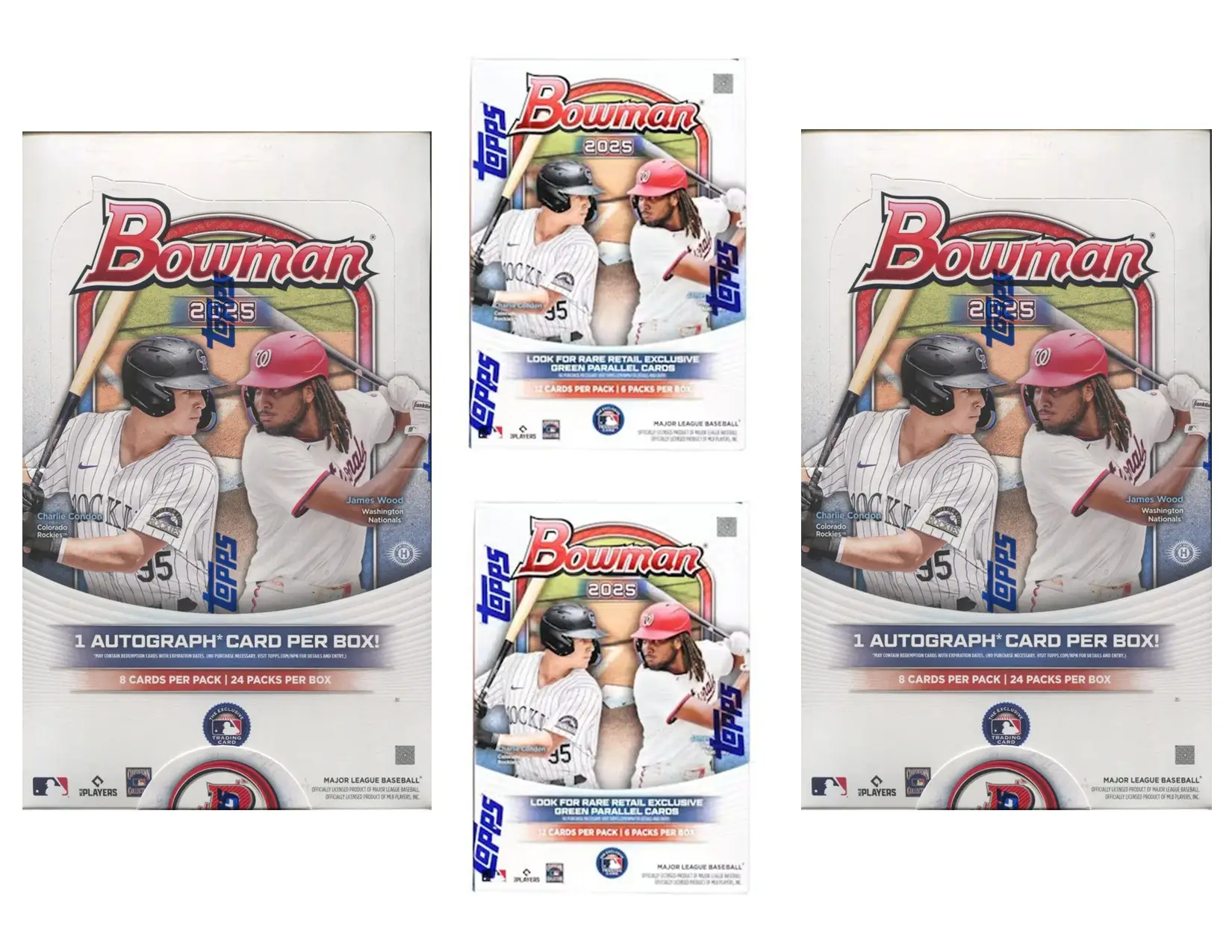 2x 2025 Bowman hobby box & 2x 2025 Bowman blaster box - PYT break - 4 total boxes - 250520-2