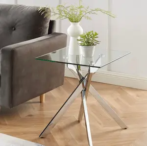 Glass Side Table