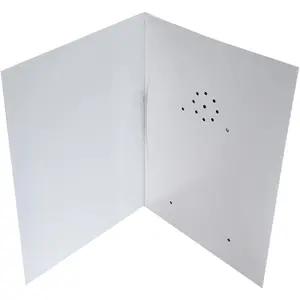 Voice Recordable Greeting Card, 40 Seconds Recording with Replaceable Batteries. Record and Send a Personal Voice Message, Music or Sound Effects for Birthdays & Christmas