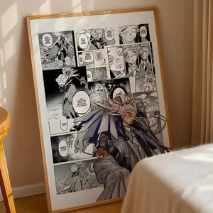 Gachiakuta Tamsy Poster: Curated Manga Panels - Anime Satin Poster