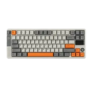 EPOMAKER RT85 Gasket 75% Wireless Mechanical Keyboard Joystick & DIY Screen Tri-Mode BT/USB/2.4Ghz 5-Layer Paddings Hot-Swappable PBT Keycap gaming accessories keyboards for gaming creamy keyboard