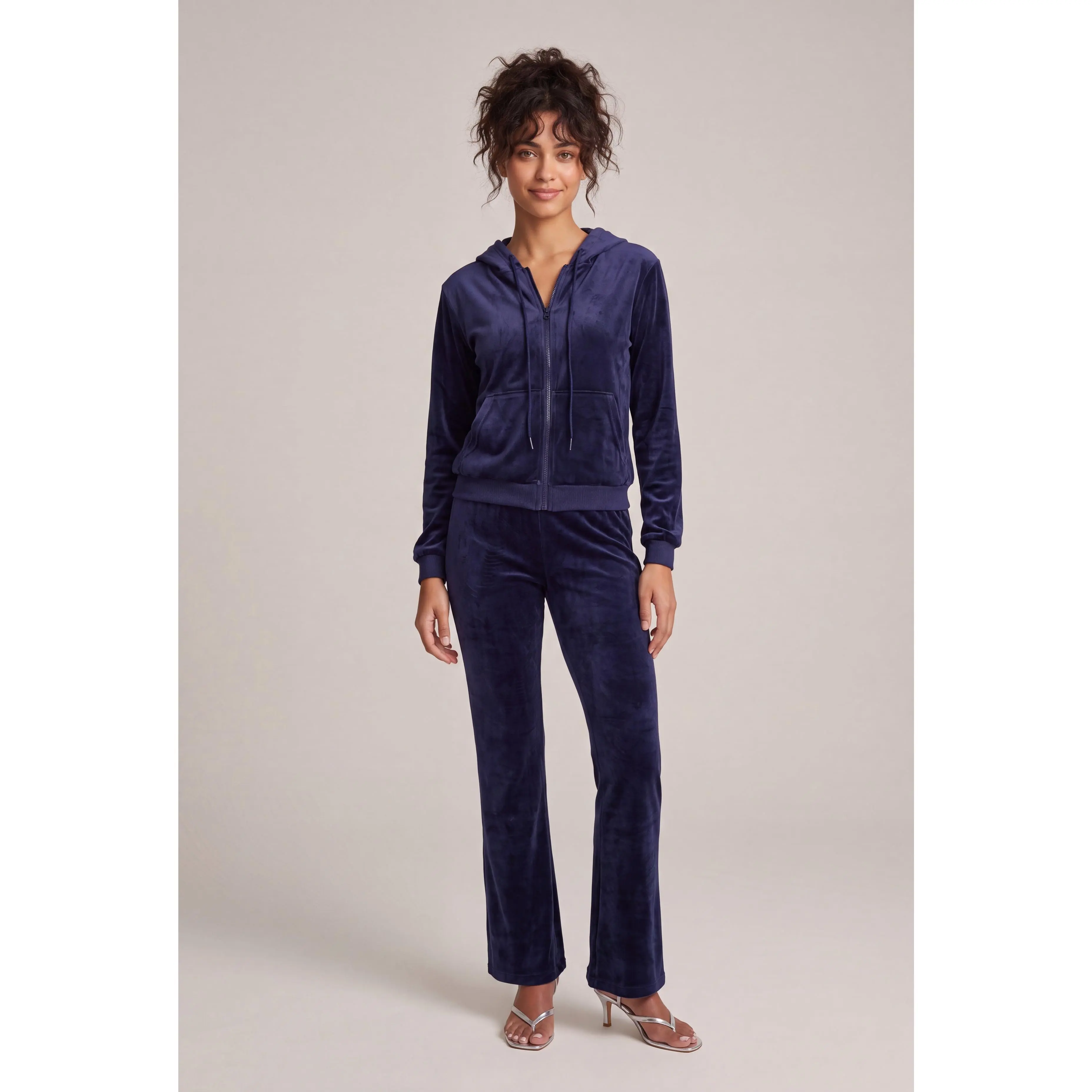 Amara Velour Bootcut Pants