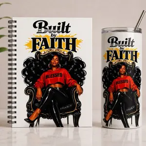 Built By Faith  UVDTF print 5x7