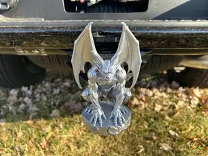 Gargoyle - Snap-in fit | 2” Tow Hitch Cover | Premium Truck Accessory