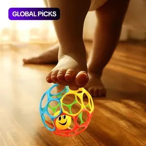 Baby Gripping Ball, Sensory Balls for Infant Babies, Grabber Grip Ball, Soft Flexible Educational Toys for Newborn, Fun Gifts for Baby, Soft Ball Design #GLOBAL PICKS