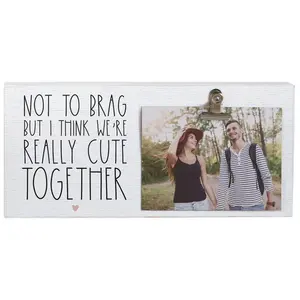 Sincere Surroundings 12" Not To Brag Picture Clip.