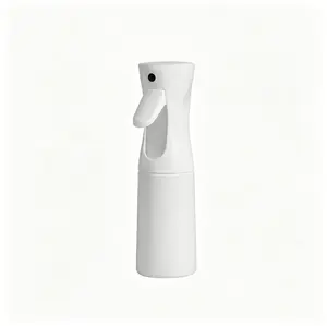 Continuous Fine Mist Spray Bottle, 200ml High‑Pressure Refillable Water Sprayer, Reusable Empty Mister Bottle for Hair Styling, Plants, Cleaning, Skincare & Salon Use, Ergonomic Leak‑Proof Design Handheld Steamer Iron Travel Steam Iron
