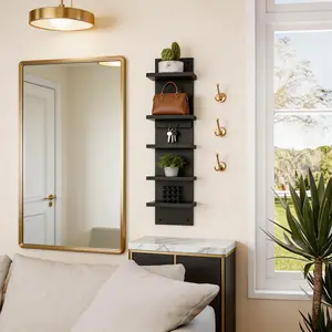 Wall Storage Rack, Maximize Space Efficiently, Durable & Stylish Design, Perfect for Home Organization, Easy Install Solution