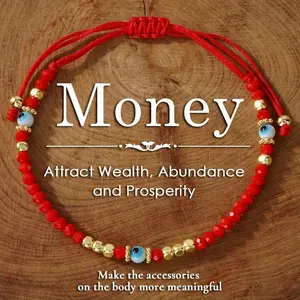 Retro Ceramic Bead Bracelet - Symbolic Bracelet for Wealth & Prosperity, Elegant Daily Wear & Meaningful Gift Valentine's Day gift