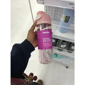 [PRE ORDER_SHIPPING 15–20 DAYS] Owala FreeSip 24/32oz Color Pink Tritran Water Bottle Perfect for School, Work, Gym & Outdoor Activities