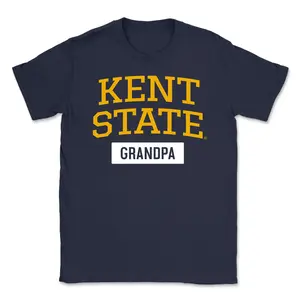 Kent State Navy Grandpa T-Shirt
